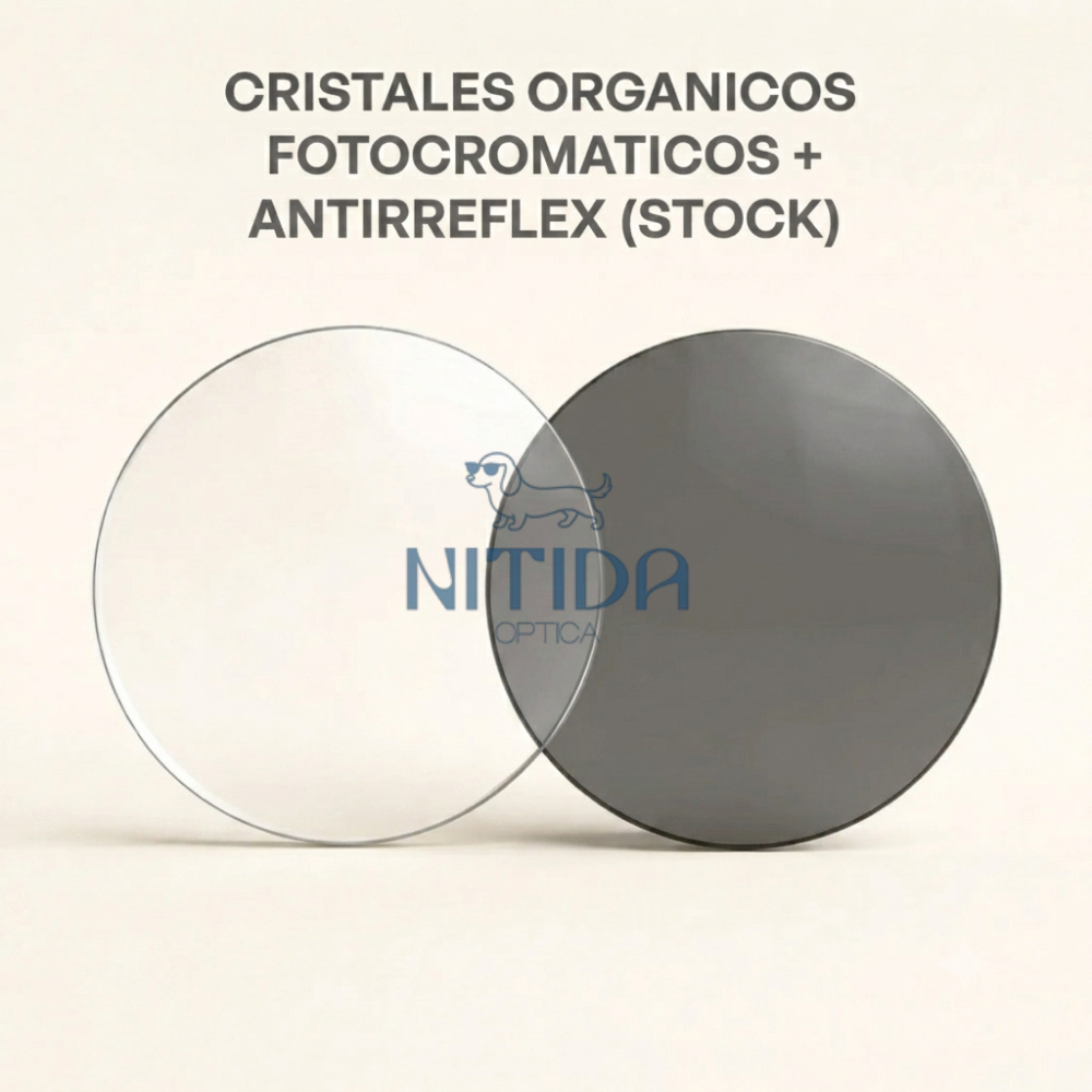 Cristales Orgánicos Fotocromáticos + Antirreflex